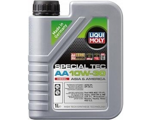 Масло моторное LIQUI MOLY SAE10W30 Special Tec AA Diesel 1 л 39026 39026