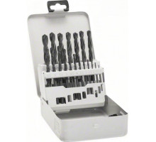 Набор сверл по металлу BOSCH HSS-G 19 шт D1-10 MetalBox кейс 2607018726