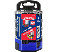 Лезвие для ножа WORKPRO WP213004 sk5 100шт. с диспенсером