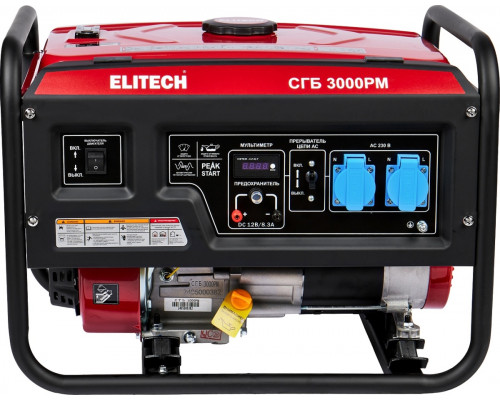 Генератор бензиновый инверторный ELITECH БИГ 3800РМ 204587