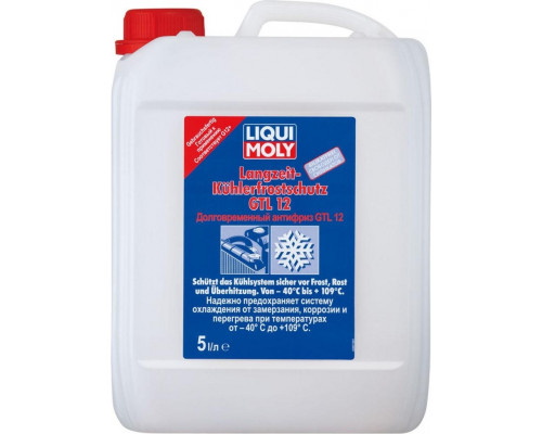 Антифриз долговременный LIQUI MOLY Langzeit Kuhlerfrostschutz GTL12 Plus 5 л. красный 8851 8851