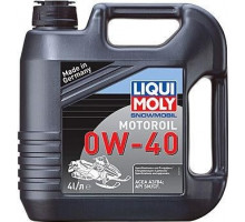 Масло для снегоходов LIQUI MOLY SAE 0W40 Snowmobil Motoroil 4 л 2261 синтетическое 2261