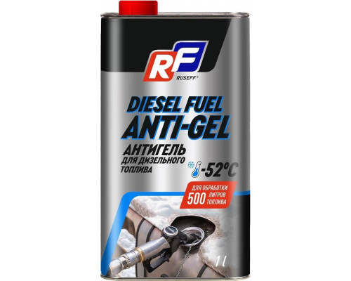 Антигель дизельный RUSEFF 1 л 1:500 для грузовых автомобилей 19325N 19325N