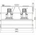 Установка канализационная SFA CUBIC2SC3.0T