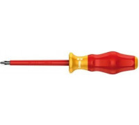 Отвертка крестовая диэлектрическая WERA Kraftform Comfort VDE 1000 V 1162i PH 0 х 80 мм WE-031600 WE-031600