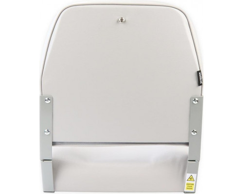 Кресло складное мягкое SKIPPER серый (пластик) SK75103G