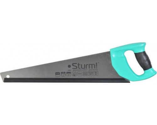 Ножовка по дереву Sturm 1060-55-450 450мм, 9tpi, 3d зуб