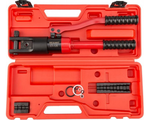Пресс гидравлический ручной REXANT CT-120 12-3062