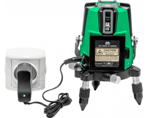 Лазерный построитель плоскостей ADA 3D LINER 4V GREEN А00531