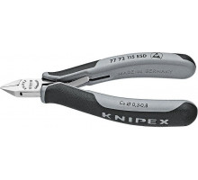 Бокорезы KNIPEX 7772115ESD для электроники 115 мм, антистатические KN-7772115ESD