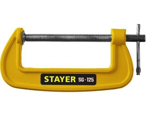 Струбцина G-образная STAYER SG-125 тип g 125 мм, 3215-125_z02