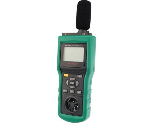 Тестер окружающей среды MASTECH MS6300 многофункциональный, 13-1250