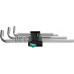 Набор шестигранников WERA 950 L/9 SM N CLIP, 9 предметов, арт. WE-021909