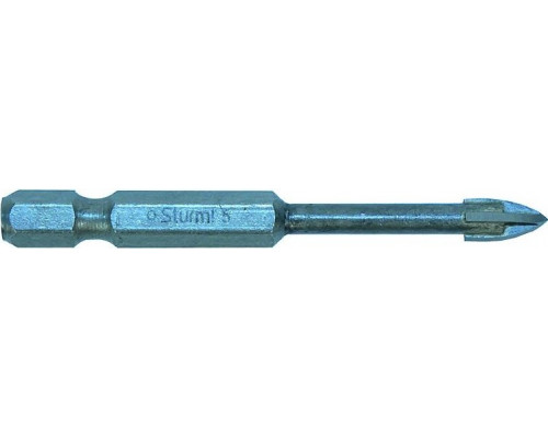 Сверло по стеклу и керамике Sturm 5 380 101 шестигранный хвостовик, 4 грани 5380101