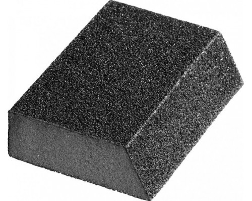 Губка STAYER MASTER угловая, р320, 100x68x42x26 мм. 3561-320