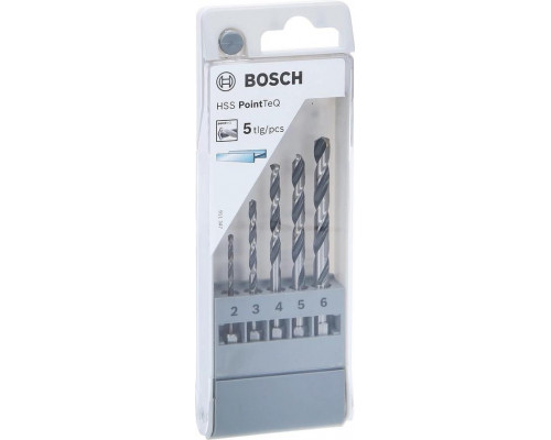 Набор сверл по металлу BOSCH Набор HSS PointTeQ HEX 5 шт. 2607002824