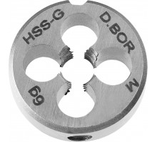 Плашка D.BOR DIN 223 Form-B HSS-G, M6x1,00, 20х7 D-TCT-700-060-100