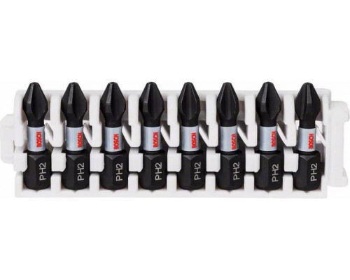Кассета бит BOSCH Pick and Click IMPACT 25 мм 8 предметов PH2 2608522324