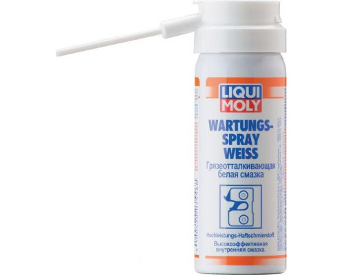 Грязеотталкивающая белая смазка LIQUI MOLY Wartungs-Spray weiss 0,05 л. 7556 7556