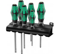 Набор отверток WERA Kraftform Plus Серия 300 334/355/6 SATZ 6TLG. WE-105656 WE-105656