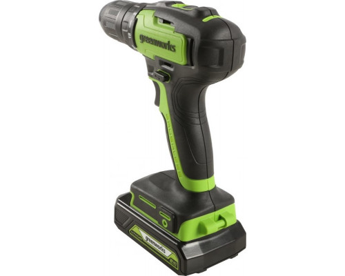 Дрель-шуруповерт аккумуляторная GREENWORKS DD560 24V, АКБ 2Ач и ЗУ 3708407CUA