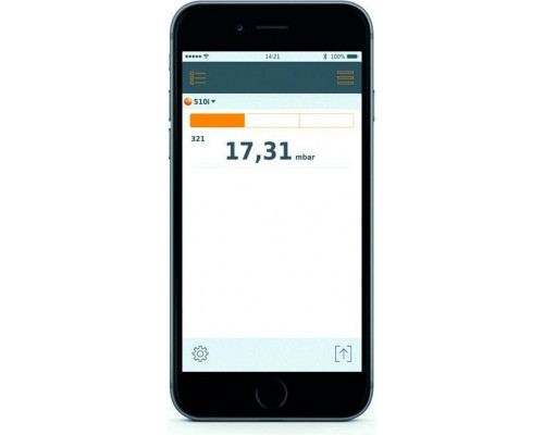Манометр дифференциального давления Testo 510i смарт-зонд 0560 1510