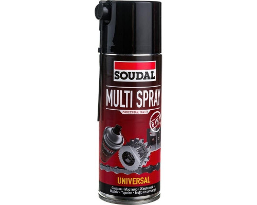 Смазка многофункциональная SOUDAL Multi Spray 0,4 л 134155