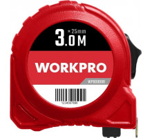Рулетка WORKPRO WP261002 пластмассовая 3мх16мм