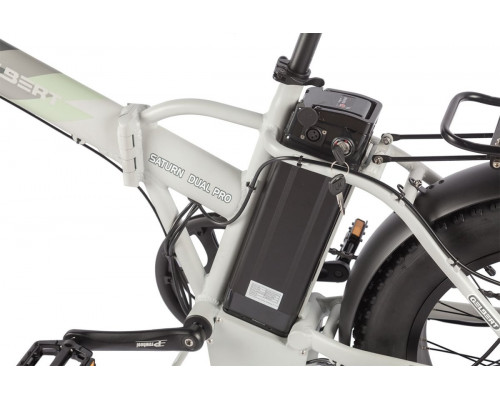 Электровелосипед GELBERT Saturn Dual PRO Серый 0000416-3010