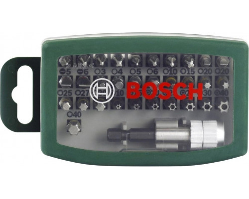 Набор бит BOSCH COLORED PROMOLINE 32 предмета 2607017063