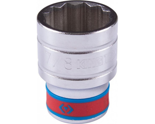 Головка 12-ти гранная 1/2" 7/8" KING TONY 433028S