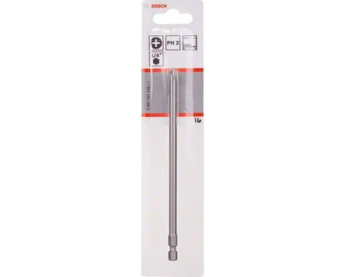 Бита для заворачивания BOSCH РH2х152 мм XH Extra Hart 2607001540