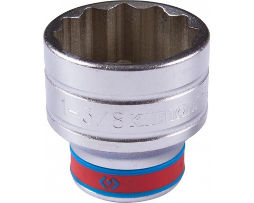 Головка 12-гранная 1-3/8" с посадкой 1/2" KING TONY 433044S