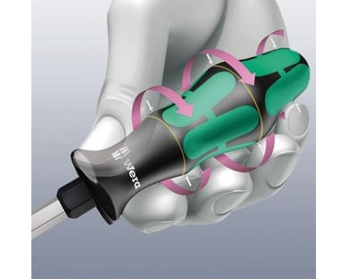 Отвертка шлицевая WERA Kraftform Plus Серия 300 378 B 1,6 х 10 х 200 MM WE-110150 WE-110150