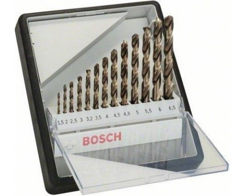 Набор сверл по металлу BOSCH Robust Line (13шт) 2607019926