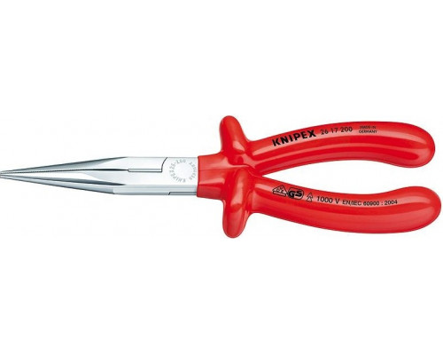 Круглогубцы диэлектрические KNIPEX 2617200 1000 V, 200 мм KN-2617200