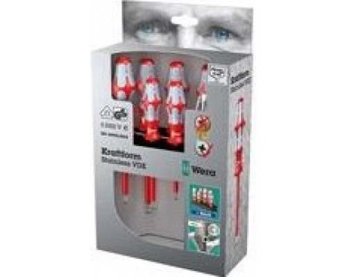 Набор отверток из нержавеющей стали WERA 3160I/7 VDE WE-022728 WE-022728