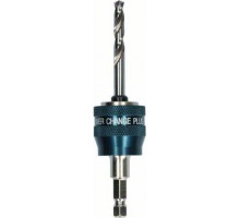 Адаптер для биметаллической коронки BOSCH 8.7 мм 6гр. POWER CHANGE + HSS-G 8 мм 2608594253