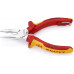 Плоскогубцы диэлектрические KNIPEX 0826145T 1000 V, 145 мм, удлиненные KN-0826145T