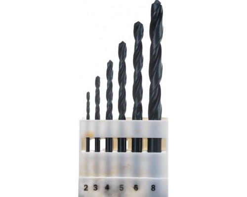 Сверло по металлу BOSCH HSS-R D2-8 6шт 2609255029