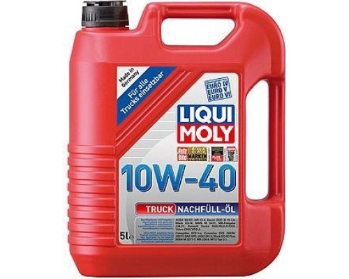 Масло моторное LIQUI MOLY SAE10W40 Truck Nachfull-Oil 5 л 4606 4606