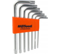 Набор ключей TORX AV Steel AV-367307 с отверстием th10-th40 7 предм.