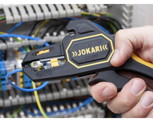 Автоматический съемник изоляции Jokari SECURA 2K для тонкопров. проводников сечением от 0,2-6 мм 20100