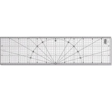 Линейка Olfa OL-MQR-15x60 разметочная, метрическая, 150х600мм