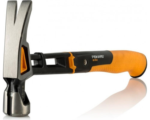 Молоток с гвоздодером FISKARS 570 гр. 1020215 1020215