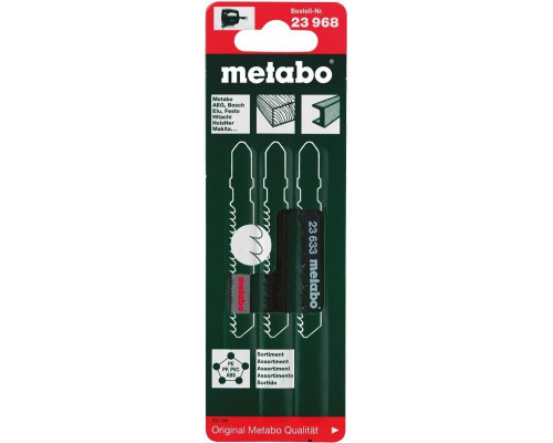 Набор пилок METABO 3 шт 623968000