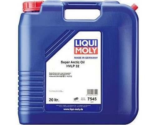 Масло гидравлическое LIQUI MOLY HVLP 32 Super Arctic Oil 20 л 7545 синтетическое 7545