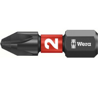 Бита для заворачивания WERA 851/1 IMP DC Impaktor PH2, 25 мм WE-057616 WE-057616
