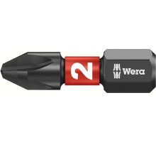 Бита для заворачивания WERA 851/1 IMP DC Impaktor PH2, 25 мм WE-057616 WE-057616