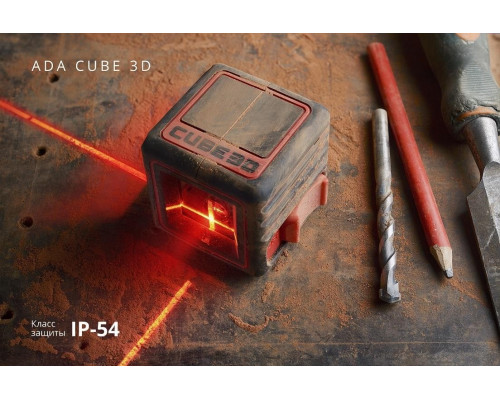 Лазерный нивелир ADA CUBE 3D Professional Edition А00384